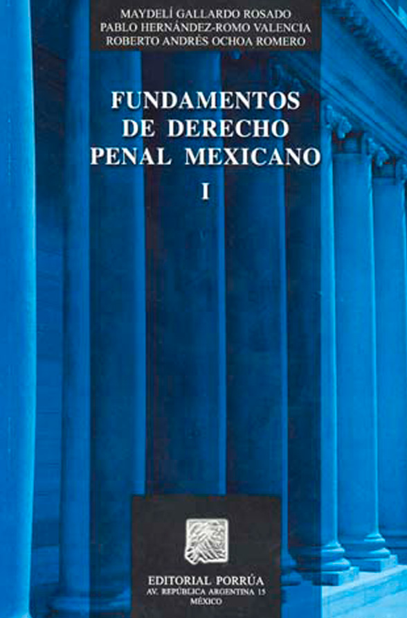 Fundamentos de derecho penal mexicano I PORRUA