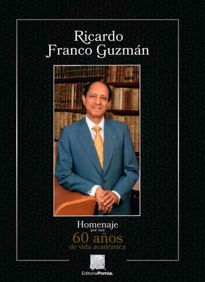 Ricardo Franco Guzmán. homenaje por sus 60 años de vida académica